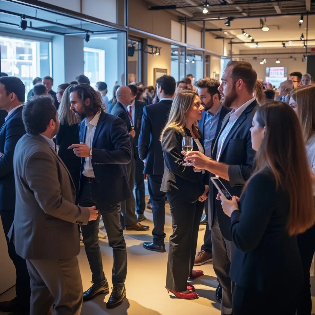 Evento de networking financiero