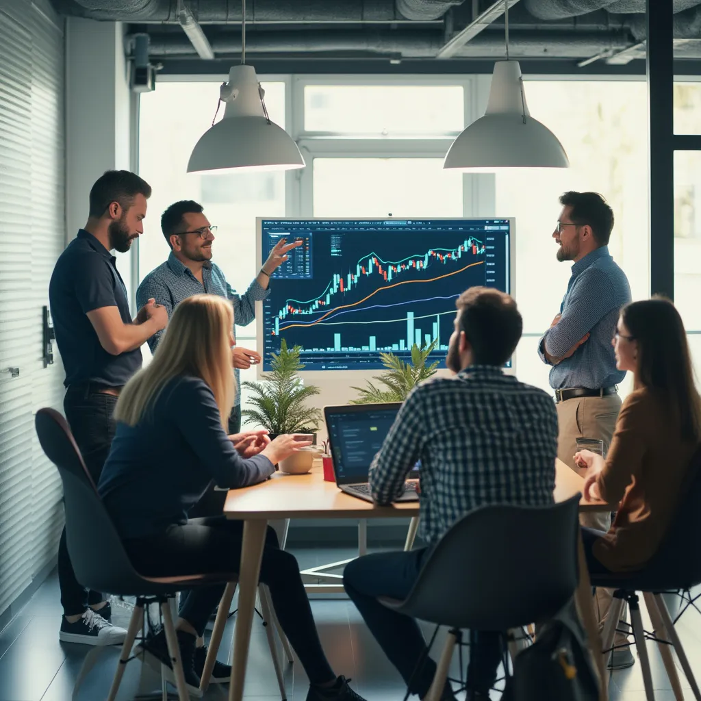 Equipo de consultores financieros en Argentina